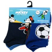Wholesale - 10pk MICKEY MOUSE ALL STAR NS SOCKS SIZE 6-8, UPC: 193159187583